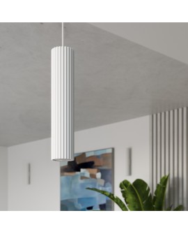 Lampa wisząca KARBON 2 biały Sollux SL.1536