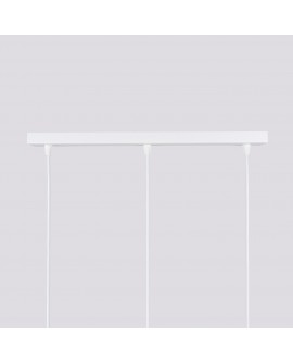 Lampa wisząca KARBON 3L biały Sollux SL.1537