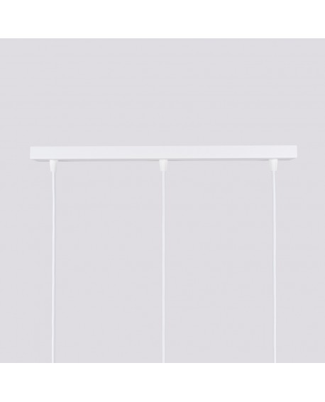 Lampa wisząca KARBON 3L biały Sollux SL.1537