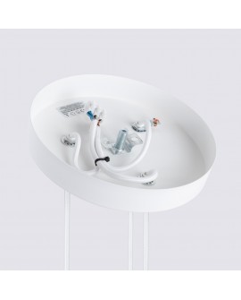 Lampa wisząca KARBON 3P biały Sollux SL.1538