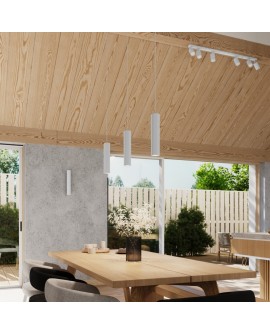 Lampa wisząca KARBON 3P biały Sollux SL.1538