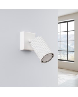 Kinkiet KARBON biały Sollux SL.1540