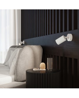 Kinkiet KARBON biały Sollux SL.1540