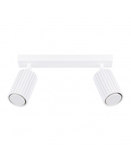 Plafon KARBON 2 biały Sollux SL.1542