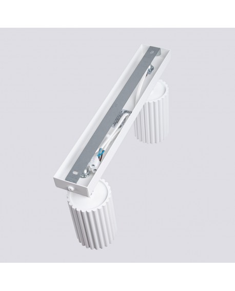 Plafon KARBON 2 biały Sollux SL.1542