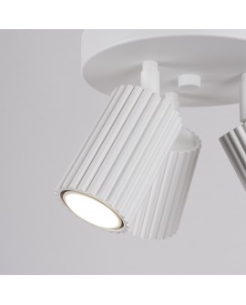 Plafon KARBON 3P biały Sollux SL.1544