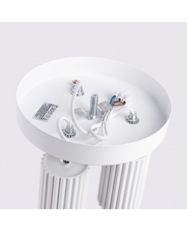 Plafon KARBON 3P biały Sollux SL.1544