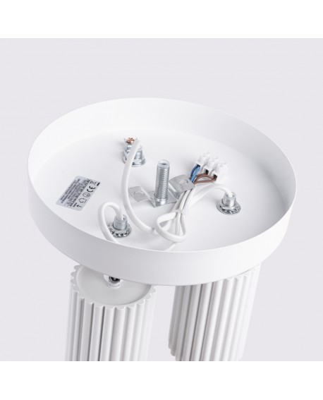 Plafon KARBON 3P biały Sollux SL.1544