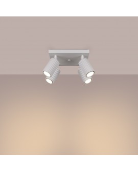 Plafon KARBON 4 biały Sollux SL.1545