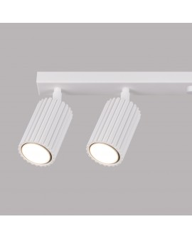 Plafon KARBON 6L biały Sollux SL.1547