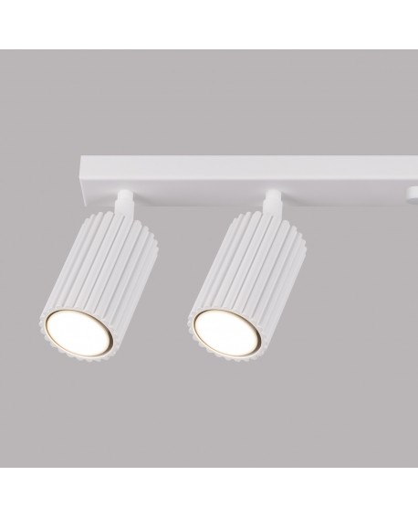 Plafon KARBON 6L biały Sollux SL.1547