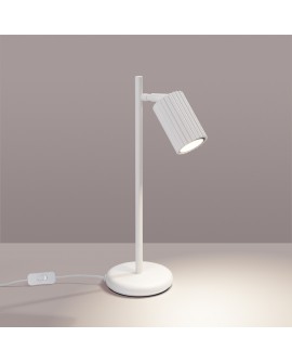 Lampa biurkowa KARBON biała Sollux SL.1548