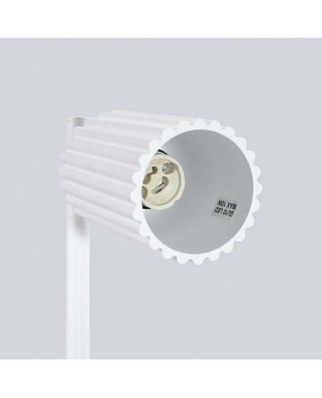 Lampa biurkowa KARBON biała Sollux SL.1548