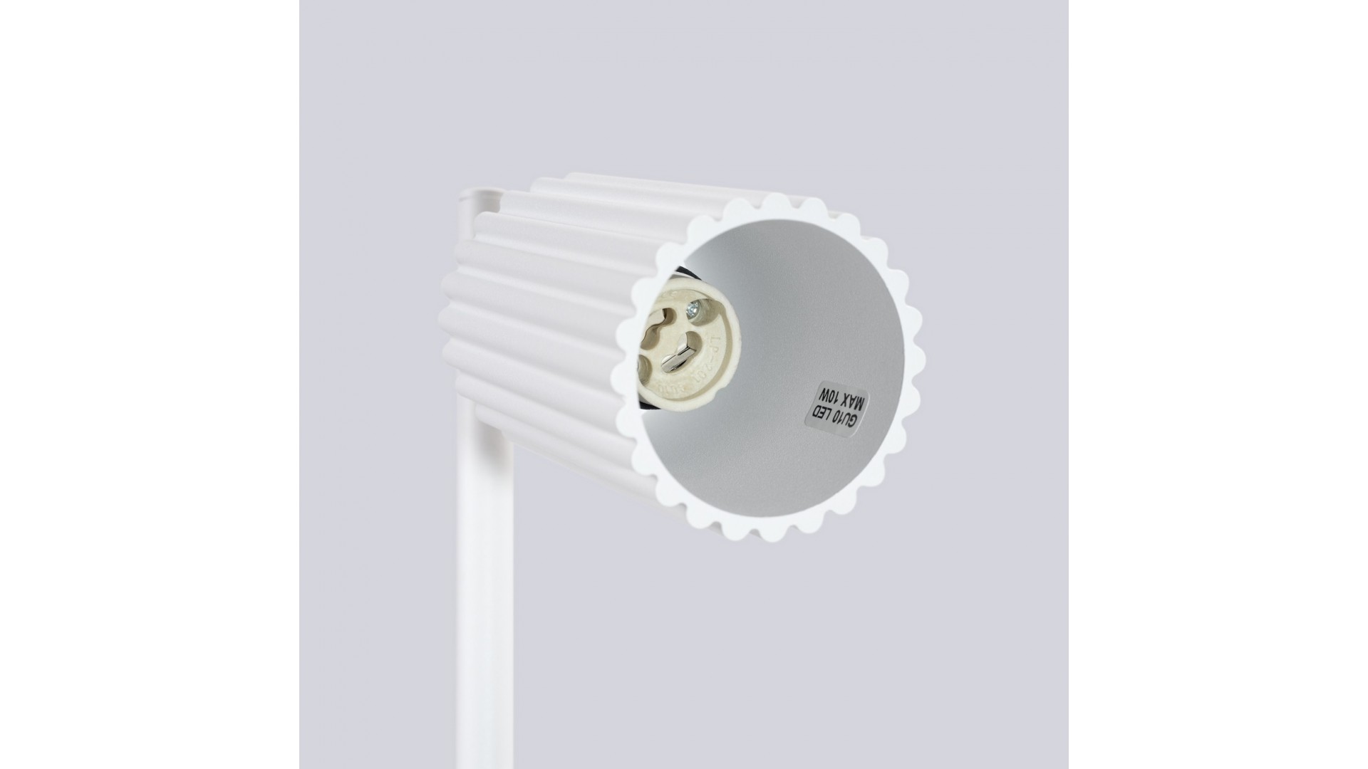 Lampa biurkowa KARBON biała Sollux SL.1548