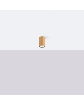 Plafon KARBON 10 złoty Sollux SL.1549