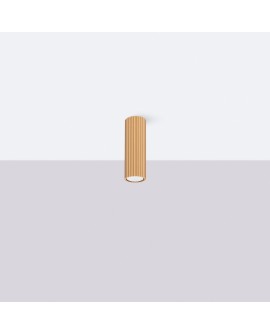 Plafon KARBON 20 złoty Sollux SL.1550