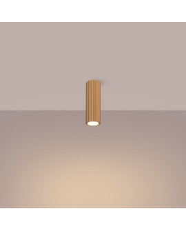 Plafon KARBON 20 złoty Sollux SL.1550