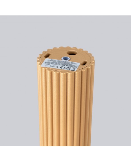 Plafon KARBON 20 złoty Sollux SL.1550