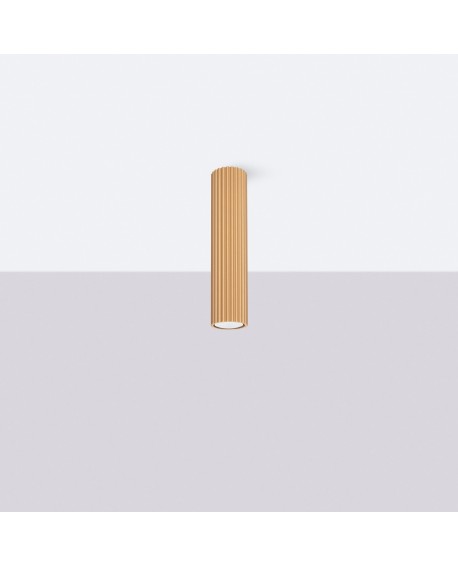 Plafon KARBON 30 złoty Sollux SL.1551