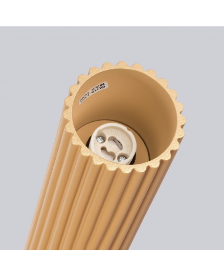 Plafon KARBON 30 złoty Sollux SL.1551