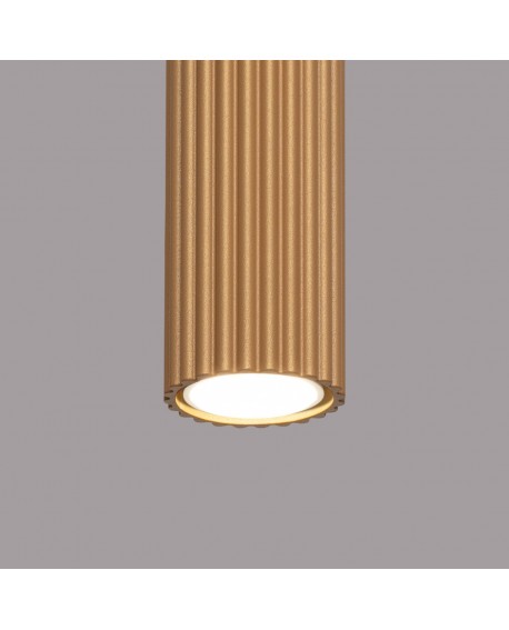 Plafon KARBON 30 złoty Sollux SL.1551