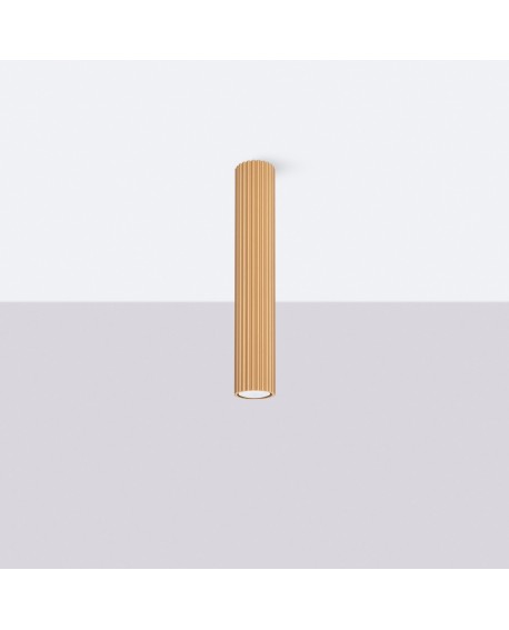 Plafon KARBON 40 złoty Sollux SL.1552