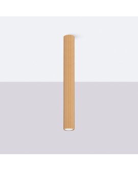 Plafon KARBON 60 złoty Sollux SL.1553