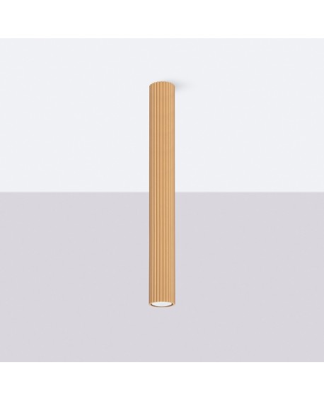 Plafon KARBON 60 złoty Sollux SL.1553