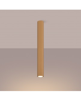 Plafon KARBON 60 złoty Sollux SL.1553