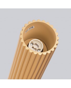 Plafon KARBON 60 złoty Sollux SL.1553