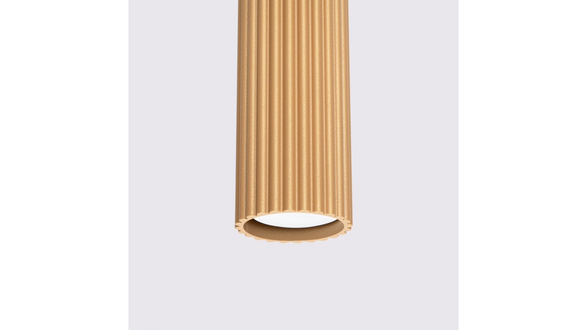 Lampa wisząca KARBON 1 złoty Sollux SL.1554