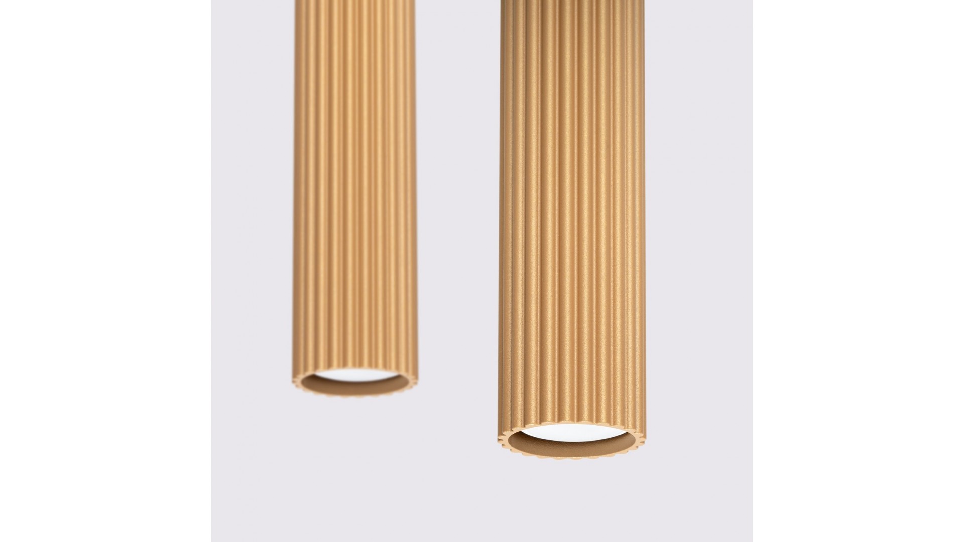 Lampa wisząca KARBON 2 złoty Sollux SL.1555