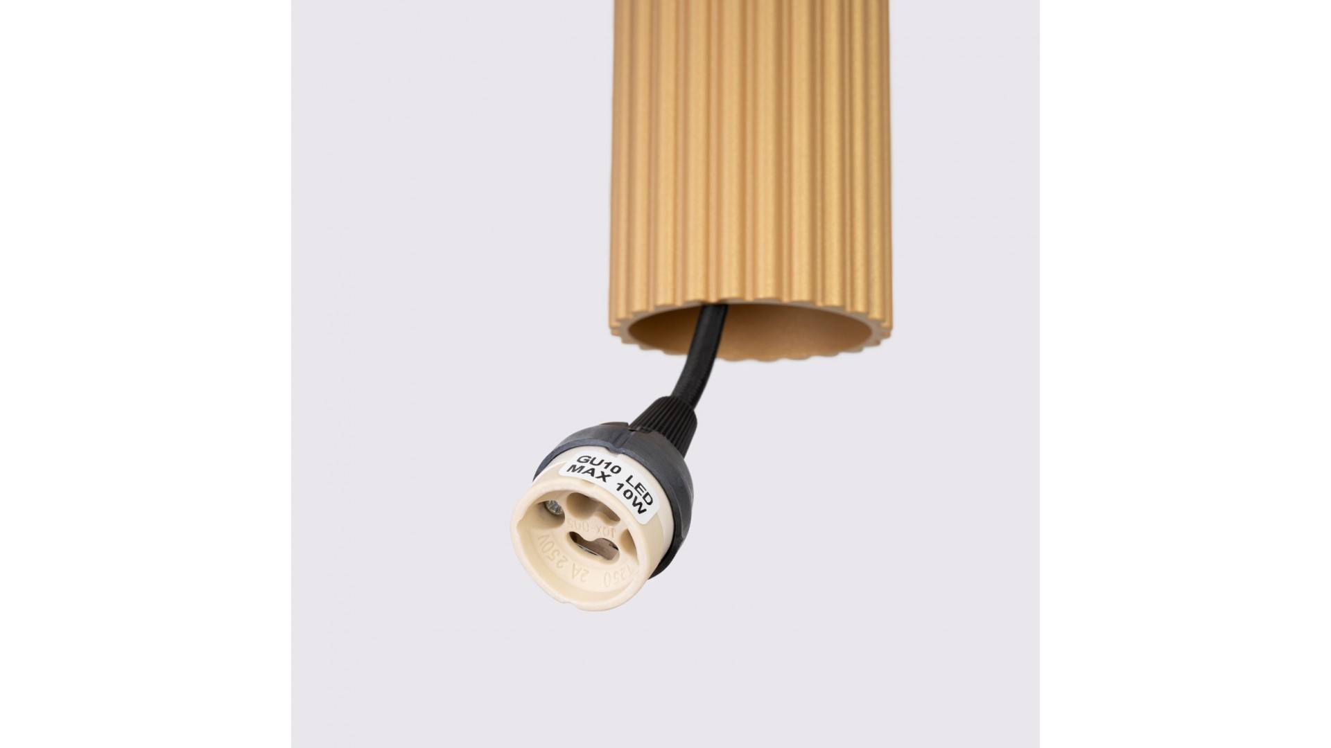 Lampa wisząca KARBON 2 złoty Sollux SL.1555