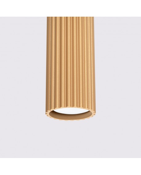 Lampa wisząca KARBON 3L złoty Sollux SL.1556