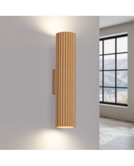 Kinkiet KARBON 30 złoty Sollux SL.1558