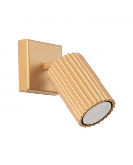 Kinkiet KARBON złoty Sollux SL.1559