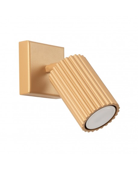 Kinkiet KARBON złoty Sollux SL.1559