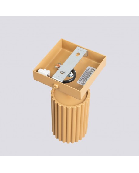 Kinkiet KARBON złoty Sollux SL.1559