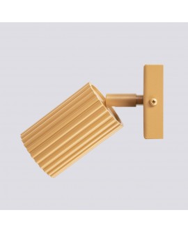 Kinkiet KARBON złoty Sollux SL.1559