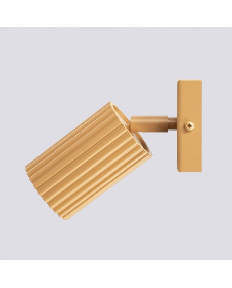 Kinkiet KARBON złoty Sollux SL.1559