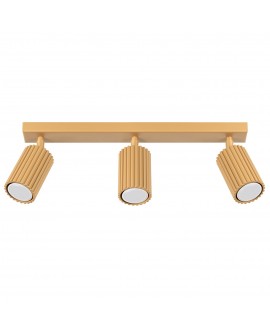 Plafon KARBON 3L złoty Sollux SL.1562