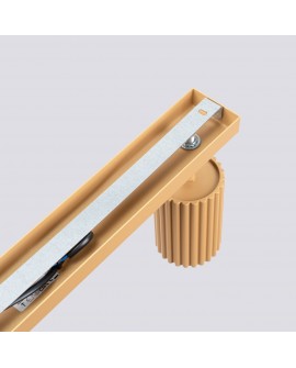 Plafon KARBON 3L złoty Sollux SL.1562