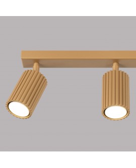 Plafon KARBON 3L złoty Sollux SL.1562