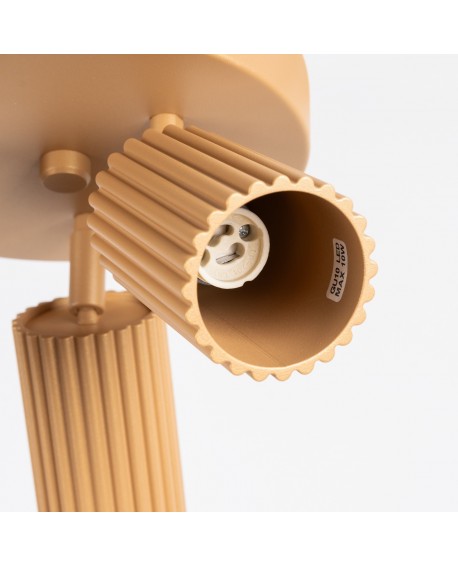 Plafon KARBON 3P złoty Sollux SL.1563