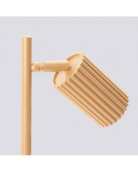 Lampa biurkowa KARBON złota Sollux SL.1567