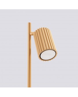 Lampa biurkowa KARBON złota Sollux SL.1567