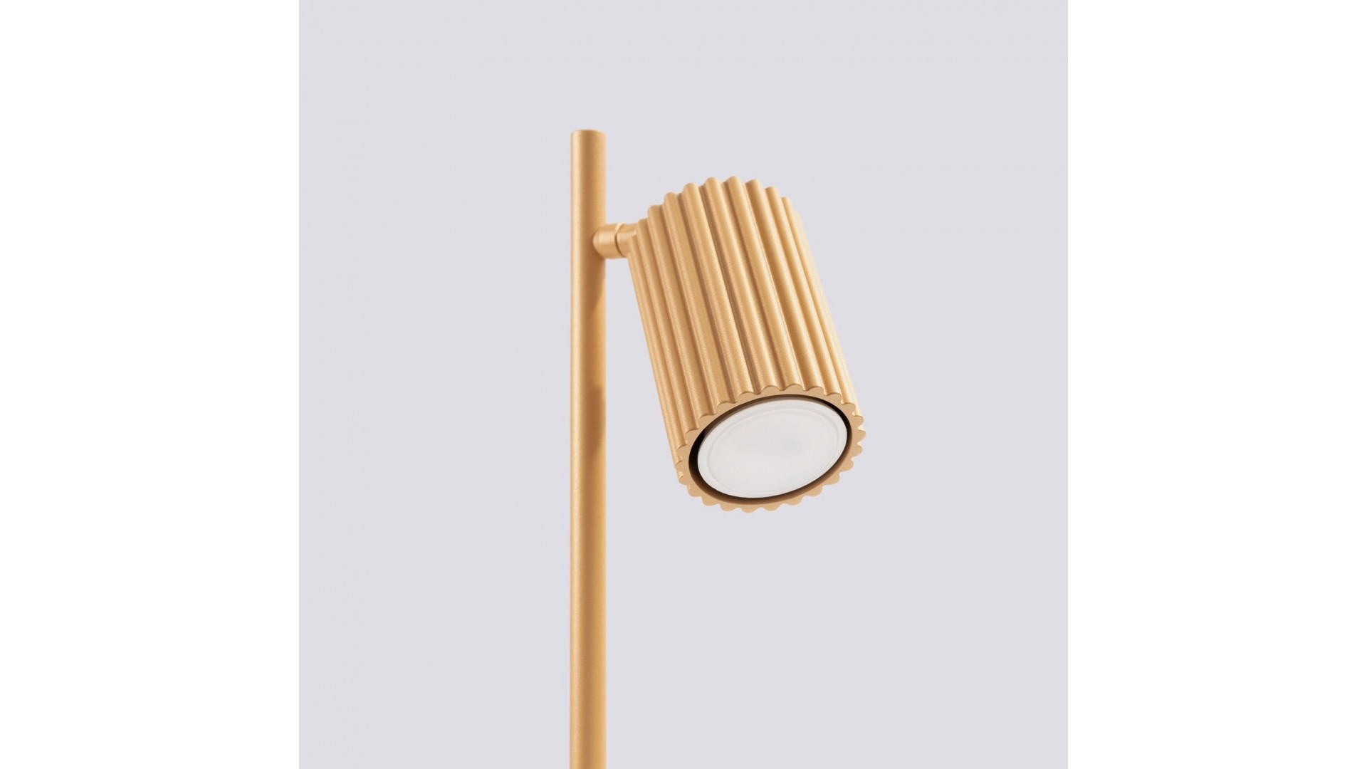 Lampa biurkowa KARBON złota Sollux SL.1567