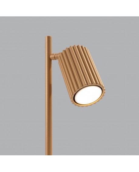 Lampa biurkowa KARBON złota Sollux SL.1567