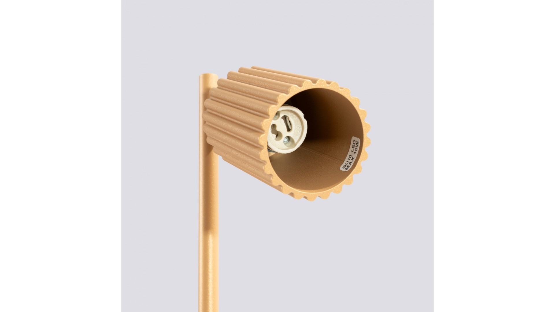 Lampa biurkowa KARBON złota Sollux SL.1567