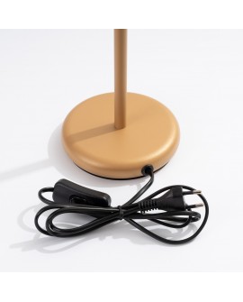 Lampa biurkowa KARBON złota Sollux SL.1567